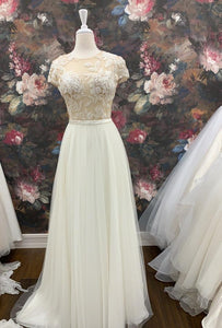 Justin Alexander ' 11025 ' wedding dress size-04 SAMPLE