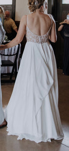 Justin Alexander '55038' wedding dress size-12 PREOWNED