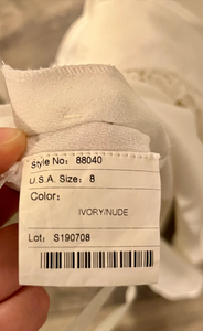 Justin Alexander '88040' wedding dress size-04 PREOWNED