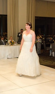 Wtoo 'Christy' wedding dress size-16 PREOWNED