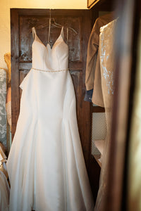 Martina Liana '1254' wedding dress size-10 PREOWNED