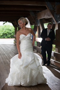 Hayley Paige 'Keaton' wedding dress size-06 PREOWNED