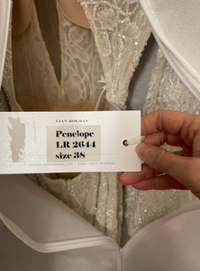 Lian Rokman Haute Cuture 'Penelope LR2644' wedding dress size-06 NEW