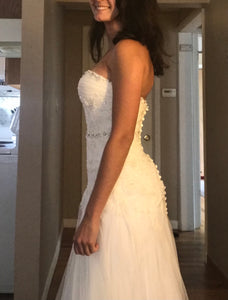 Melissa Sweet '4XLMS251130' wedding dress size-00 NEW