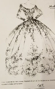 Ysa Makino 'custom' wedding dress size-08 NEW
