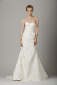 Lela Rose 'The Theater' size 6 new wedding dress front view on model
