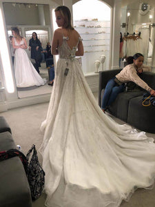 Enaura 'Beau' wedding dress size-04 PREOWNED