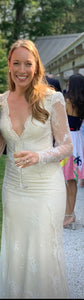 inbal dror '13-27' wedding dress size-04 PREOWNED