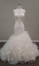 Load image into Gallery viewer, Pronovias &#39;Mildred&#39; size 10 new wedding dress front view on mannequin
