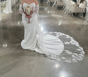 Mia Solano 'M2251Z' wedding dress size-12 SAMPLE