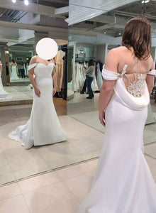 Pronovias 'Aubrey' wedding dress size-08 NEW