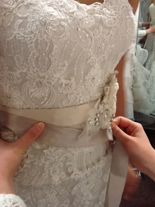Martina Liana 'ML561' wedding dress size-06 NEW