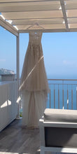Load image into Gallery viewer, Galia Lahav &#39;Gia&#39; size 0 used wedding dress front view on hanger
