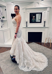 Morilee 'Renee 2093' wedding dress size-12 NEW