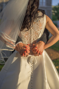 Pronovias 'Elenco' wedding dress size-06 PREOWNED