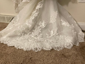 Pronovias 'Eclira' wedding dress size-00 PREOWNED