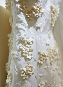 Carolina Herrera 'Fiona Gown (Emroidered)' wedding dress size-06 PREOWNED