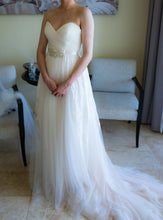 Load image into Gallery viewer, Maggie Sottero &#39;5340&#39; size 4 used wedding dress front view on bride
