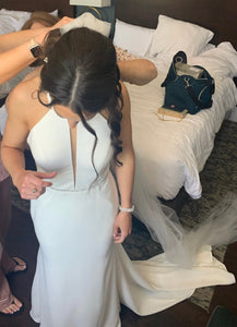 Stella York '7024' wedding dress size-06 PREOWNED