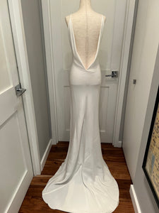 A la robe 'Stephanie with Aster' wedding dress size-04 PREOWNED