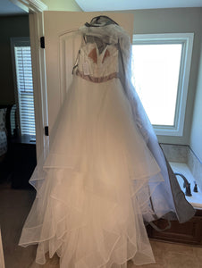 Wtoo 'Rowena (17713)' wedding dress size-12 NEW