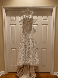Hayley Paige '1858' wedding dress size-12 NEW