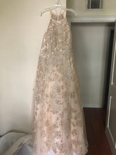 Load image into Gallery viewer, Galina Signature &#39;Allover Lace Applique Plus Size Ball Dress&#39; wedding dress size-18 NEW

