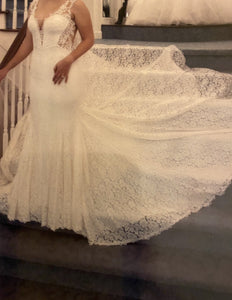 Lillian West '66061' wedding dress size-12 NEW