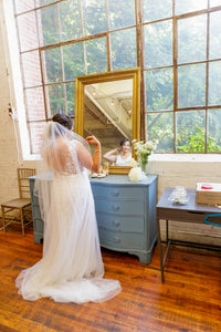 Alexandra Grecco 'Azalea Gown' wedding dress size-10 PREOWNED