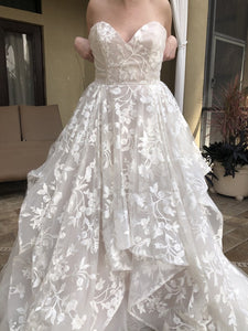 Hayley Paige 'Blush' wedding dress size-12 NEW