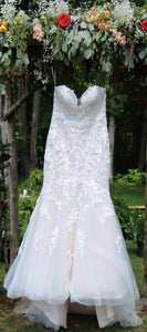 Oleg Cassini 'Cwg912' wedding dress size-10 PREOWNED