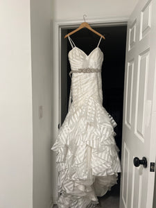 Morilee '16' wedding dress size-16 PREOWNED