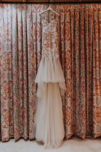 BERTA '21-P105' wedding dress size-08 PREOWNED