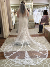 Load image into Gallery viewer, Stella York &#39;6574&#39; size 12 new wedding dress back view on bride
