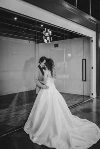 David's Bridal 'Js3775' wedding dress size-02 PREOWNED