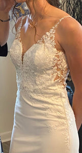 Mori Lee 'Annika 5872' wedding dress size-06 PREOWNED