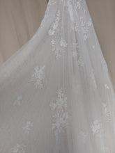 Load image into Gallery viewer, Maggie Sottero &#39;Meryl Lynette&#39; size 0 used wedding dress view of fabric
