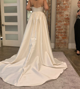 Wtoo 'Opaline Ballgown' wedding dress size-12 NEW
