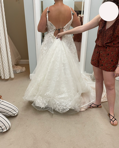 Essense of Australia 'D3157IV' wedding dress size-10 NEW