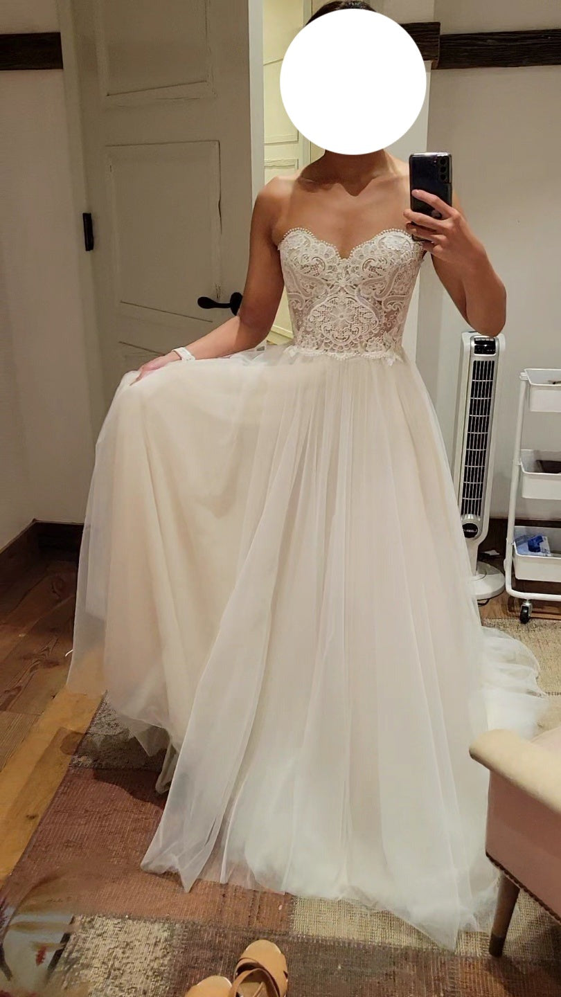BHLDN 'Riki Dalal Beatrix Gown' wedding dress size-04 SAMPLE