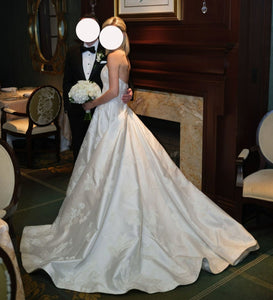 Carolina Herrera 'Manuella' wedding dress size-02 PREOWNED