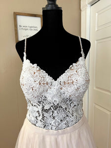 Martina Liana 'Britt top & Sawyer skirt' wedding dress size-14 NEW