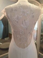 Load image into Gallery viewer, Lela Rose &#39;The Parish&#39; size 10 sample wedding dress back view close up on mannequin
