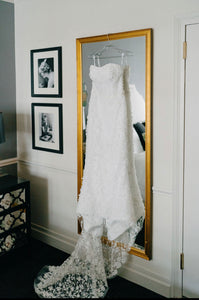 Sareh Nouri '6425 Rosalind' wedding dress size-04 PREOWNED