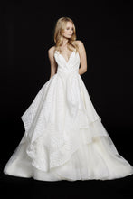 Load image into Gallery viewer, Hayley Paige &#39;Bahati&#39; size 10 used wedding dress front view on model
