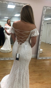 Lillian West 'LIL 66047' wedding dress size-10 SAMPLE
