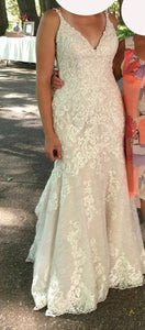 Mori Lee 'RENEE2093L' wedding dress size-08 PREOWNED