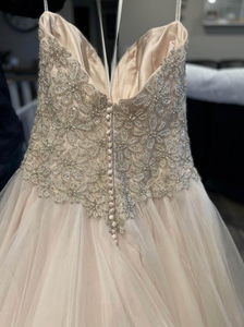 kenneth winston '1562' wedding dress size-16 NEW