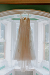 Justin Alexander '66025' wedding dress size-08 PREOWNED