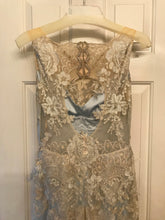 Load image into Gallery viewer, Claire Pettibone &#39;Eden&#39; size 4 new wedding dress back view close up
